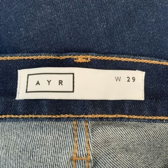 AYR Women’s Size 29 The Tower in Mood Ring Wash Straight Jeans - Picture 3 of 11